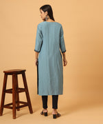 Load image into Gallery viewer, Exquisite Heavily Embroidered Red Chikankari Kurta