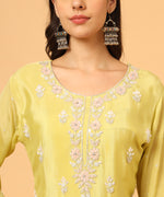 Load image into Gallery viewer, Heavy Hand Work Chinon Kurta Set