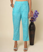 Load image into Gallery viewer, Jaipuri Cotton Signature Kurta with Zari Motifs