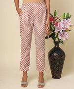 Load image into Gallery viewer, Jaipuri Cotton Kurta with Hand-Blocked Motifs