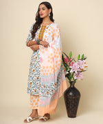 Load image into Gallery viewer, Jaipuri Cotton Kurta with Vibrant Prints