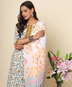 Load image into Gallery viewer, Jaipuri Cotton Kurta with Vibrant Prints