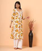 Load image into Gallery viewer, Mul Cotton Chikankari Printed Exclusive Kurta
