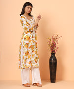 Load image into Gallery viewer, Mul Cotton Chikankari Printed Exclusive Kurta
