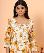 Load image into Gallery viewer, Mul Cotton Chikankari Printed Exclusive Kurta
