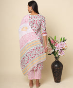 Load image into Gallery viewer, Jaipuri Cotton Kurta with Vibrant Print
